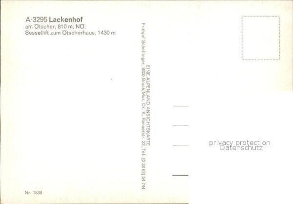 Lackenhof Gaming Sessellift zum Ötscherhaus – Bild 2