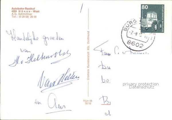 Huenxe Fliegeraufnahme Autobahnrasthof – Bild 2