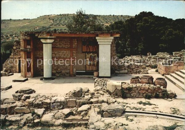 Knossos Cnosse Kreta Die südliche Propyläen
