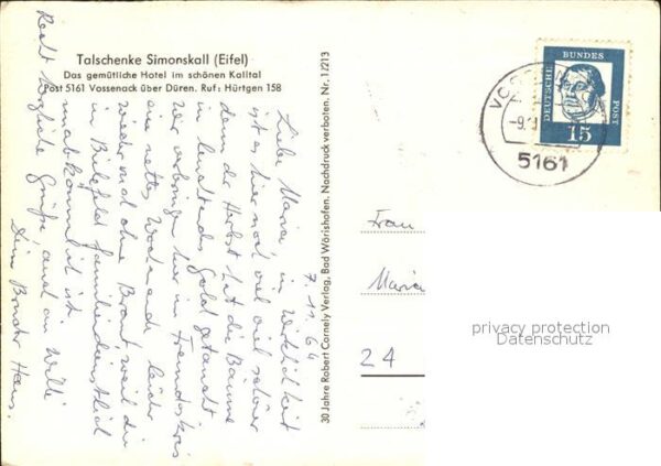 Vossenack Talschenke Simonskall – Bild 2