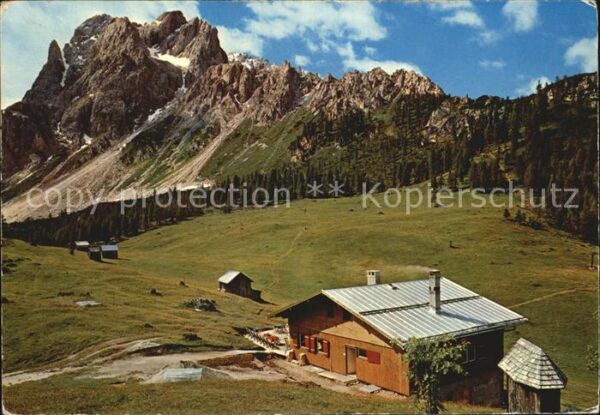 Sexten Sesto Suedtirol Rifugio Rudihütte