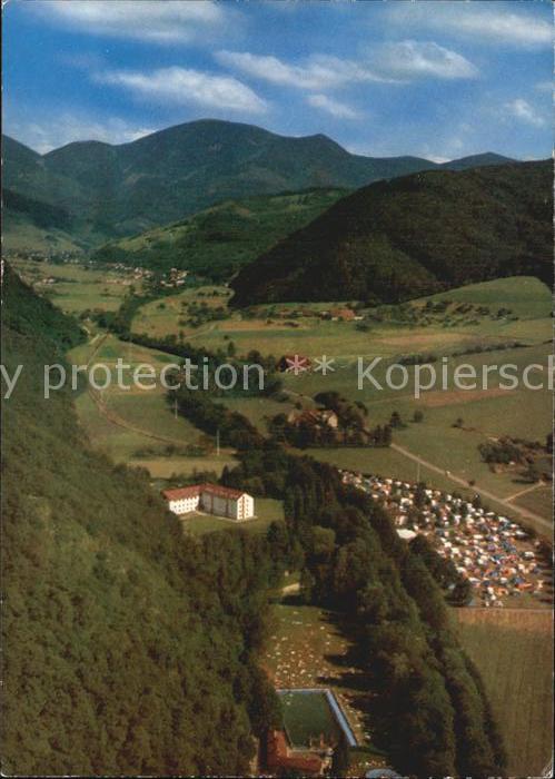 Staufen Breisgau Ferien Camping Belchenblick Fliegeraufn