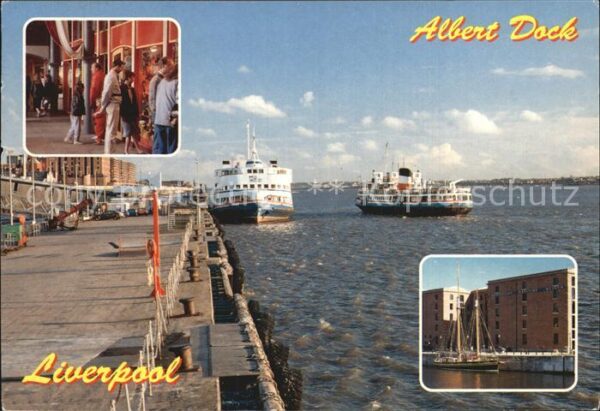 Liverpool Albert Dock Britannia Pavilion River Me