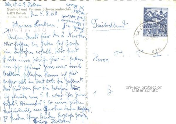 Dellach Drautal Gasthof Pension Schwarzenbacher – Bild 2