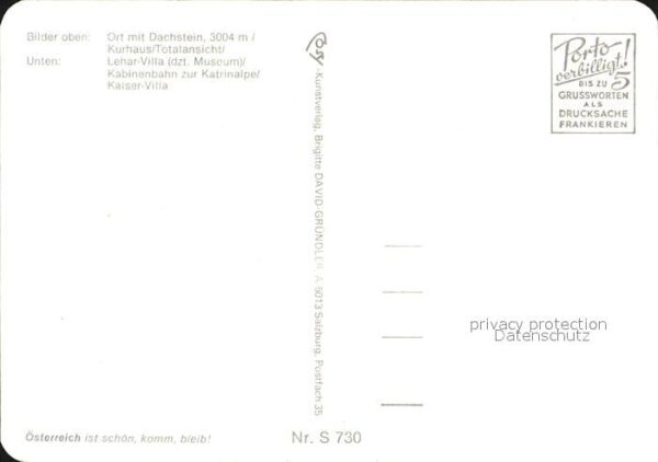 Bad Ischl Salzkammergut mit Dachstein Kurhaus Lehar Villa Kabin – Bild 2