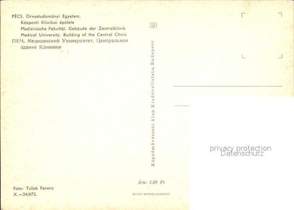 Pecs Med Fakultät Zentralklinik – Bild 2