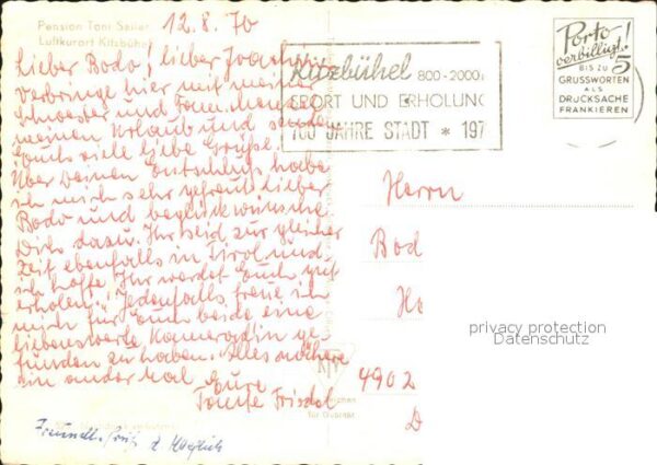Kitzbuehel Tirol Pension Toni Sailer – Bild 2
