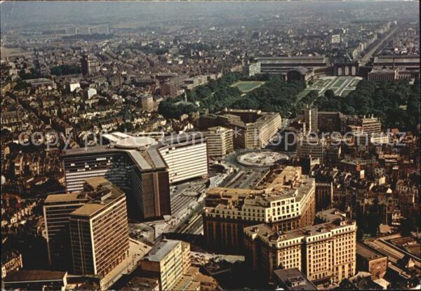 Bruxelles Bruessel Gebäude der Europäischen Gemeinschaft F