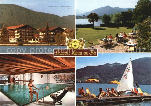 Bad Wiessee Kurhotel Lederer am See Terrasse Hallen