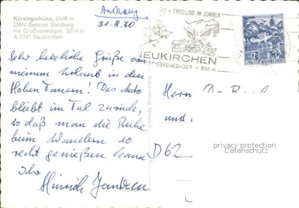 Neukirchen Grossvenediger Kürsingerhütte – Bild 2
