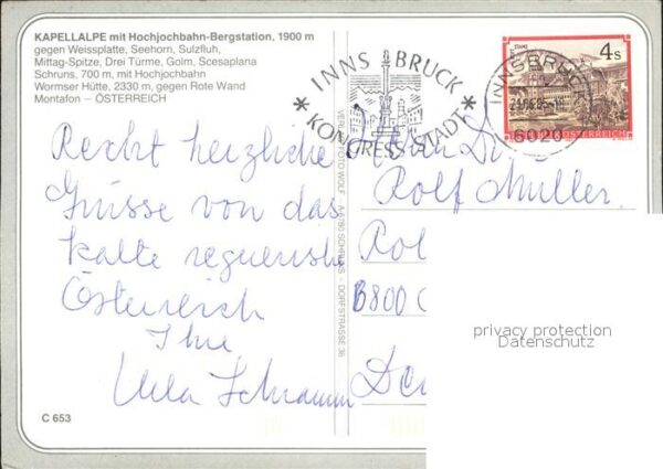 Schruns Vorarlberg Kapellalpe mit Hochjochbahn Bergstation – Bild 2