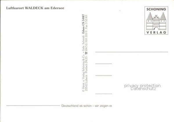Waldeck Edersee Fliegeraufnahme – Bild 2