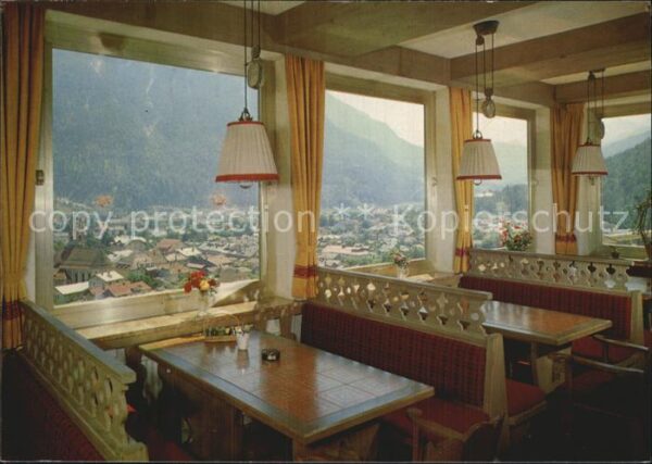 Mittenwald Bayern Berggasthof Terrassen Cafe Kärtner Alm