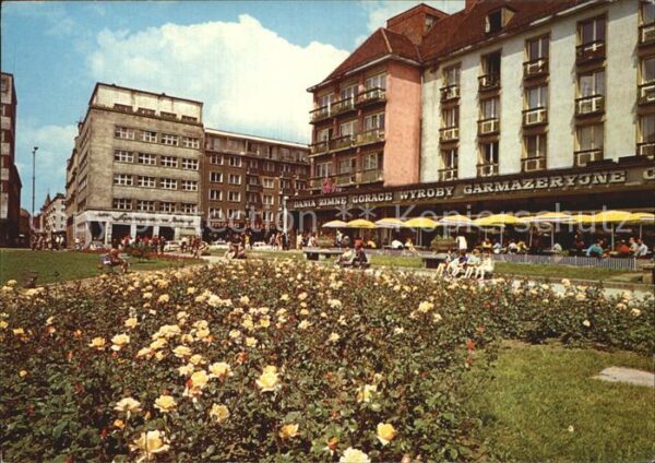 Wroclaw Skwer przy ulicy Swidnickiej