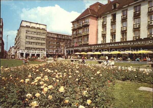 Wroclaw Skwer przy ulicy Swidnickiej