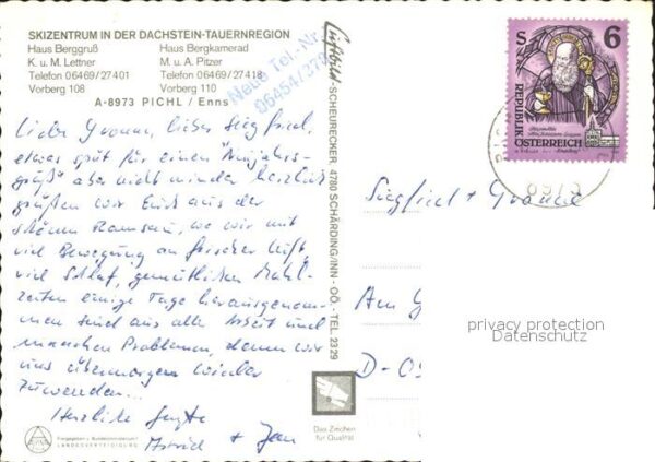 Enns Pichl Panorama Haus Berggruss Haus Bergkamera – Bild 2