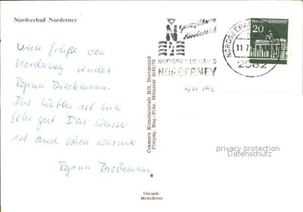 Norderney Nordseebad Fliegeraufnahme – Bild 2
