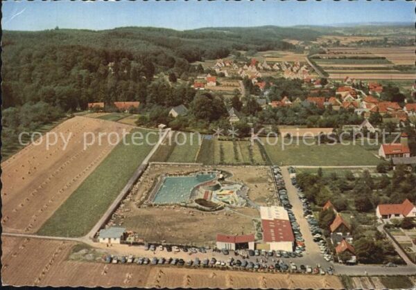 Bad Essen Fliegeraufnahme mit Freibad