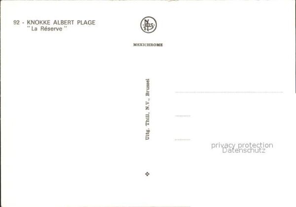Knokke-Heist Albert Plage La Reserve – Bild 2