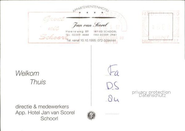 Schoorl Appartementhotel Jan van Scorel Flieger – Bild 2