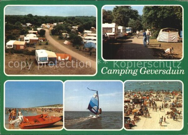 Castricum aan Zee Camping Geversduin Strandpartien