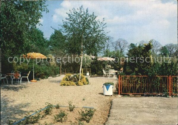 Beek Niederlande Hotel Cafe De Grens Garten