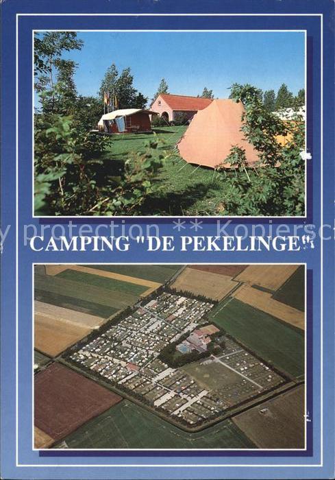 Oostkapelle Camping De Pekelinge Fliegeraufnahme
