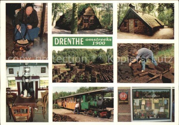 Drenthe omstreeks 1900 Details
