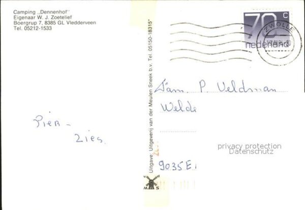 Vledderveen Camping Dennenhof Kinderspielplatz – Bild 2