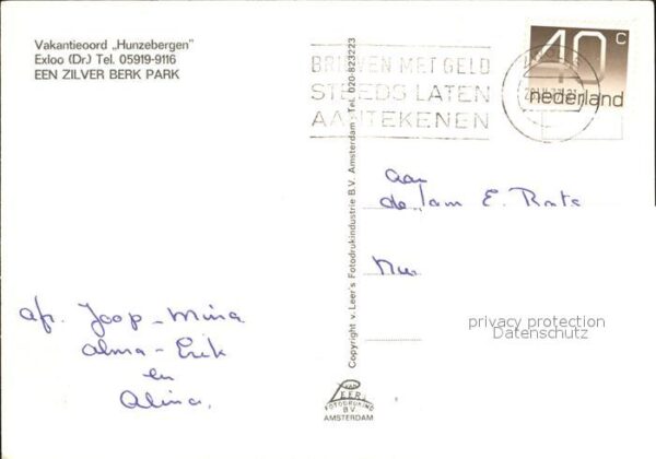 Exloo Vakantieoord Hunzebergen Schwimmbad – Bild 2