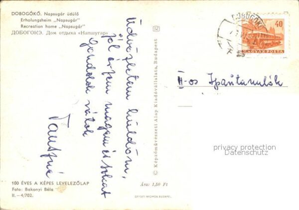 Dobogokoe Erholungsheim Napsugar – Bild 2