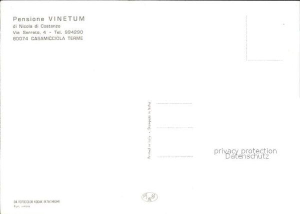 Casamicciola Terme Pension Vinetum – Bild 2