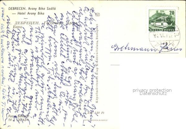 Debrecen Debrezin Hotel Arany Bika – Bild 2