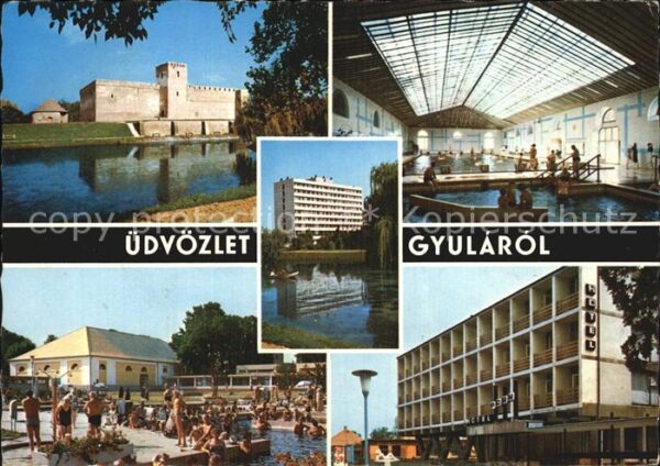 Gyula Schloss Hallen und Freibad Hotel