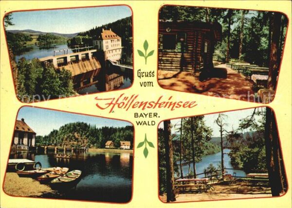 Hoellensteinsee Talsperre Blockhaus Bootsliegeplatz Aus
