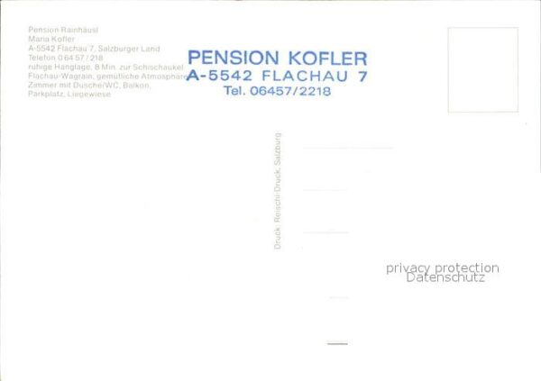 Flachau Pension Rainhäusl Flur Zimmer Gastraum – Bild 2