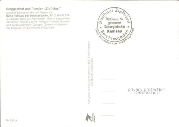 Ramsau Berchtesgaden Berggasthof Pension Zipfhäusl Gaststube – Bild 2