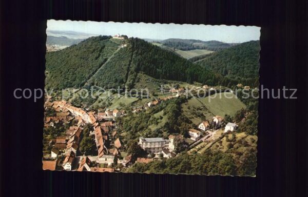 Bad Lauterberg mit Hausberg Fliegeraufnahme