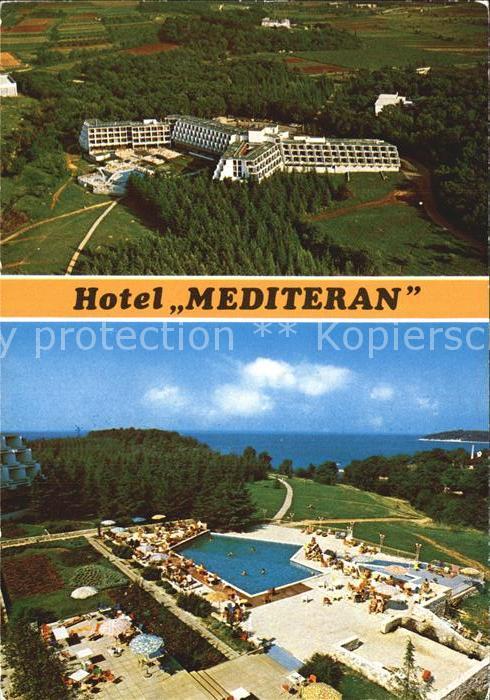 Porec Hotel Mediteran Plava Laguna Fliegerauf