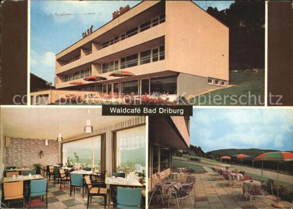 Bad Driburg Waldcafe Pension Bad Driburg Terrasse G