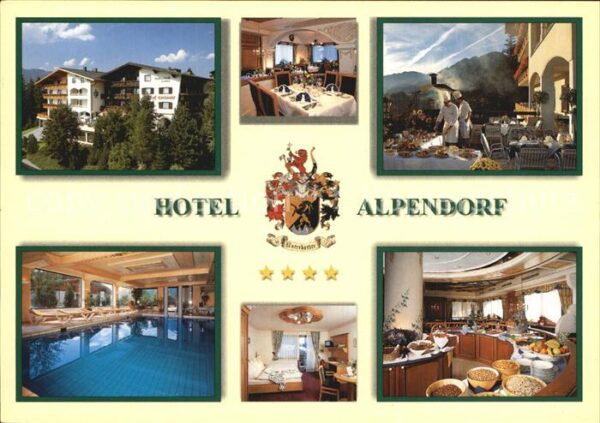 St Johann Pongau Hotel Alpendorf Gastraum Büffet Hallenb
