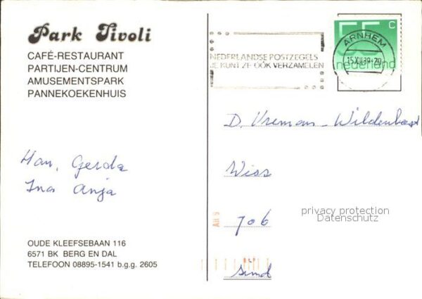 Berg en Dal Park Tivoli Cafe Restaurant – Bild 2