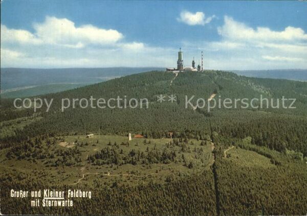 Feldberg Taunus Großer und Kleiner Feldberg mit Sternwa