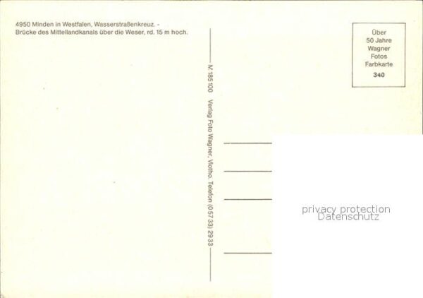 Minden Westfalen Wasserstraßenkreuz Brücke des Mittellan – Bild 2