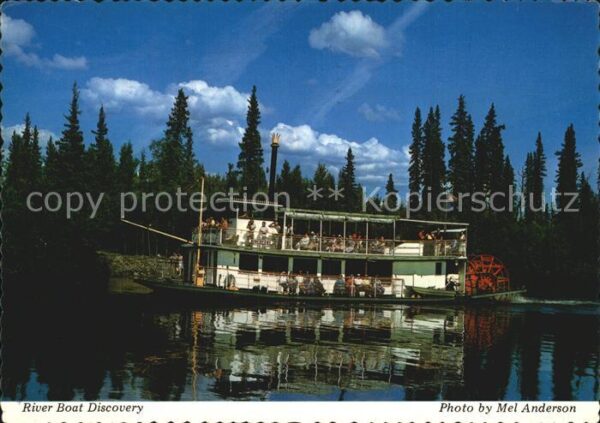 Fairbanks Alaska River Boat