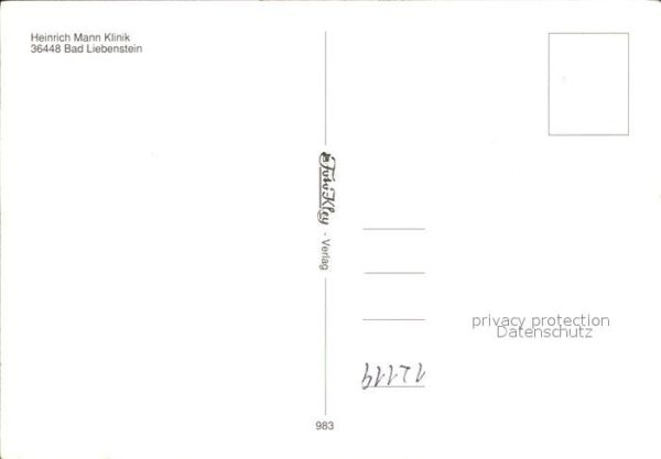 Bad Liebenstein Heinrich Mann Klinik – Bild 2