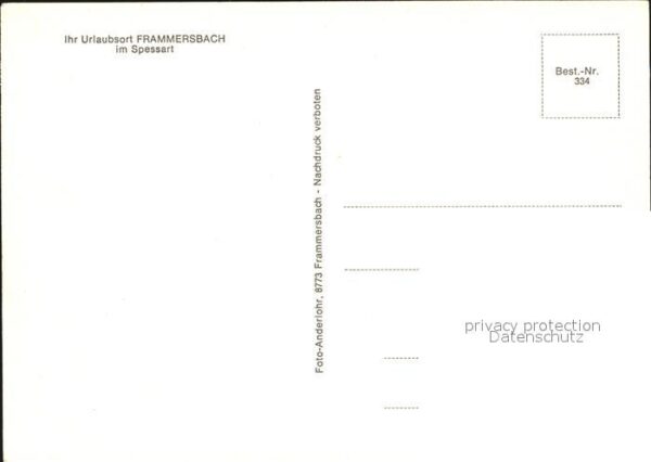 Frammersbach Ortsansicht – Bild 2