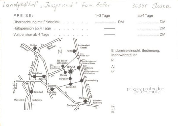 Jossa Fulda Landgasthof Jossgrund – Bild 2