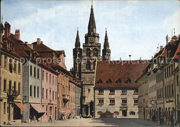 Ansbach Mittelfranken Martin Luther Platz