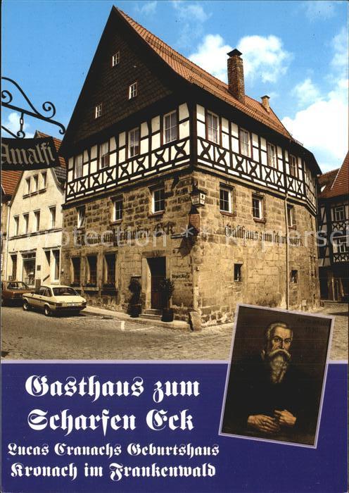 Kronach Oberfranken Naturpark Frankenwald Gasthaus zum Scha